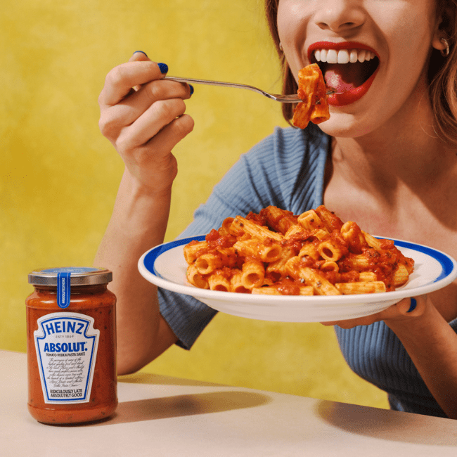 Heinz and Absolut revive vodka pasta sauce