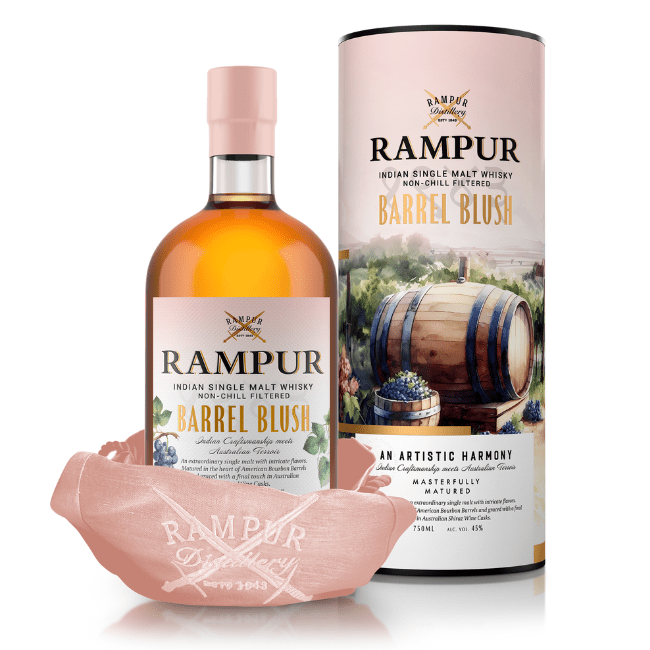 Rampur debuts Barrel Blush single malt in UK