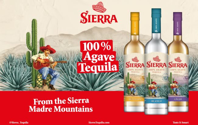 Sierra Tequila unveils 100% agave range