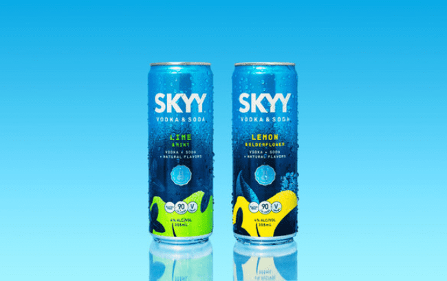 Skyy creates canned vodka and soda line