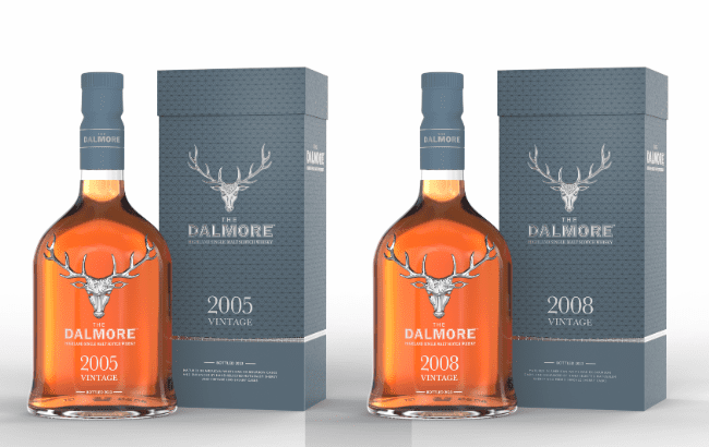The Dalmore reveals Vintage 2005 and 2008 whiskies