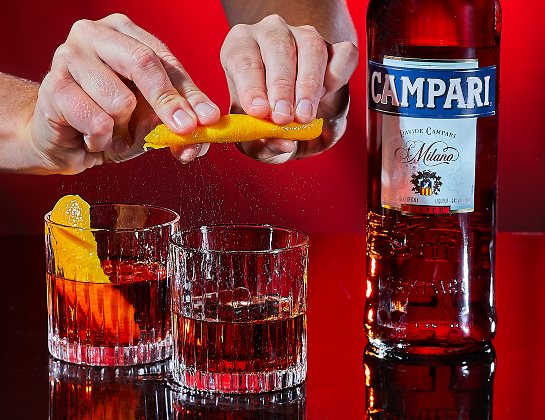 Campari used to make Negroni Cocktail