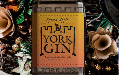 York Gin bottles Christmas gin