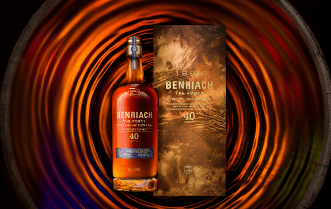 Benriach debuts 40YO whiskies