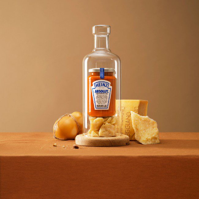 Absolut and Heinz create vodka pasta sauce