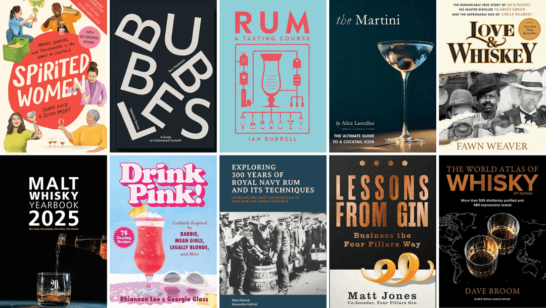 Ten spirit and cocktail books for autumn 2024