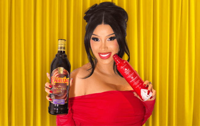 Kahlúa partners with Cardi B’s Whipshots