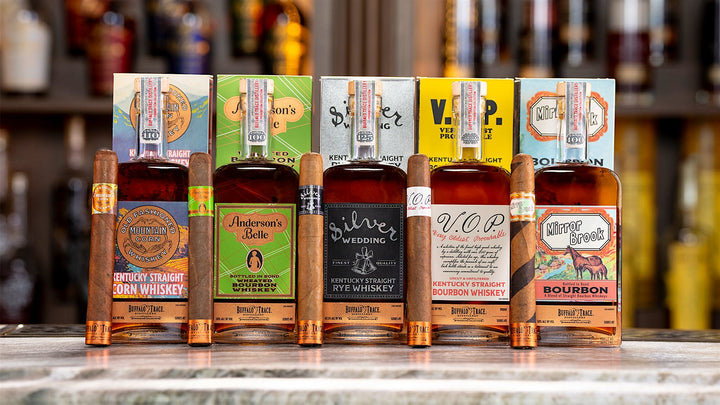 Buffalo Trace 2025 Prohibition Collection 5x375mL with Cigars