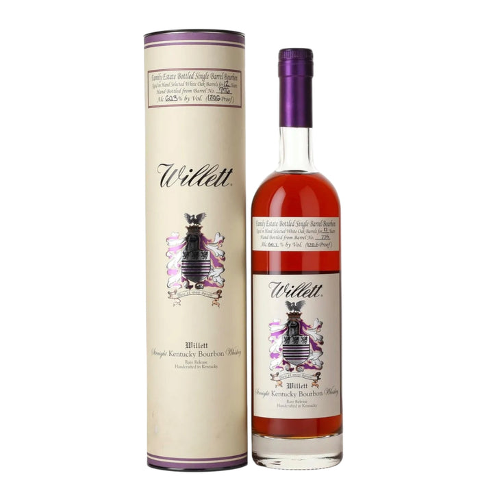 Willett Family Estate 12 Year Single Barrel Bourbon #776 Gift Shop 120.6 Proof 750ml