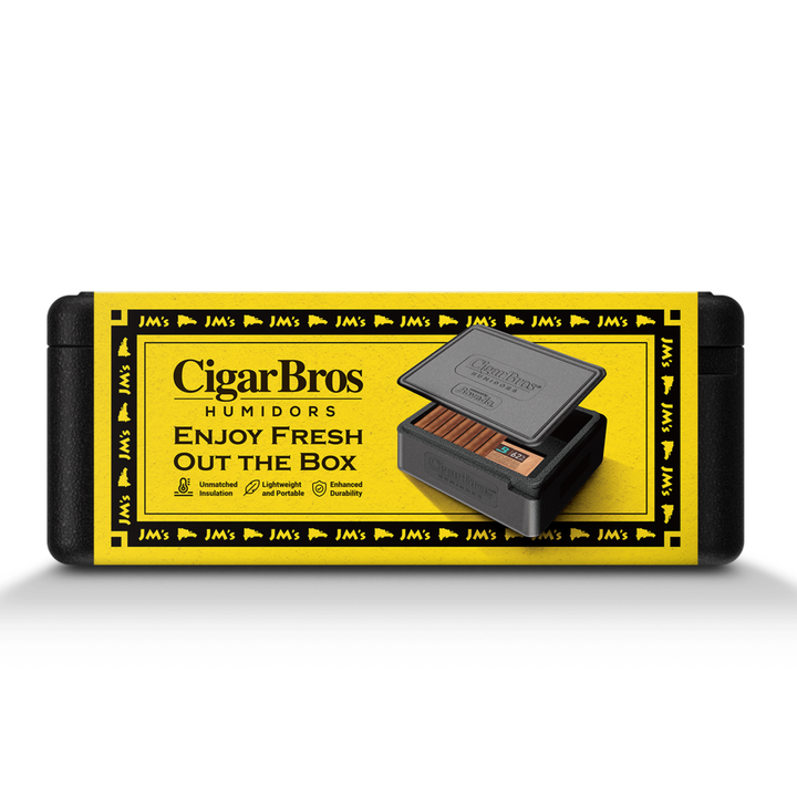 CigarBros X JM's 40 Premium Cigars Set + Personal Humidor by CigarBros