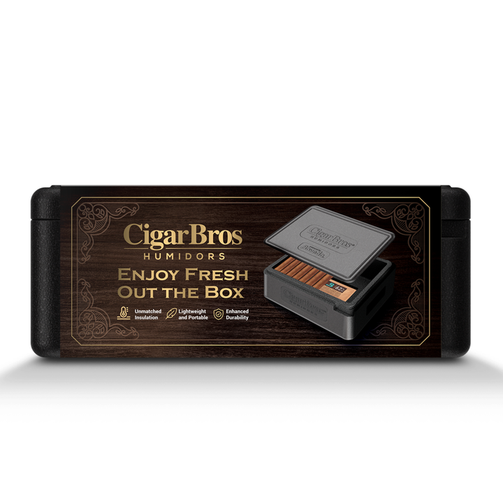 CigarBros X Rocky Patel 20 Premium Cigars Set + Personal Humidor by CigarBros