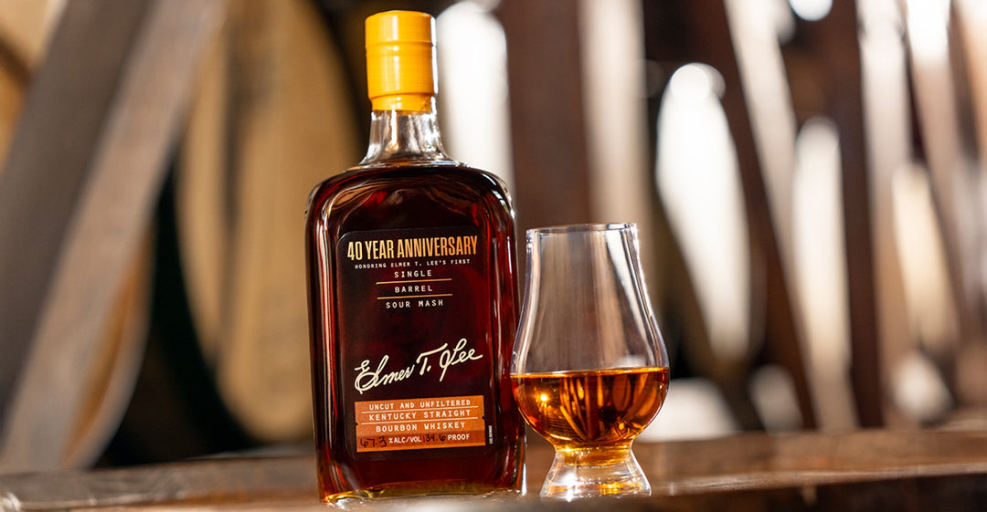 Elmer T. Lee 40th Anniversary Edition Uncut & Unfiltered Bourbon