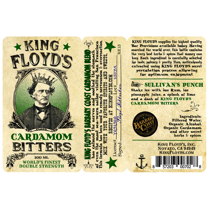 KING FLOYD'S Cardamom Bitters