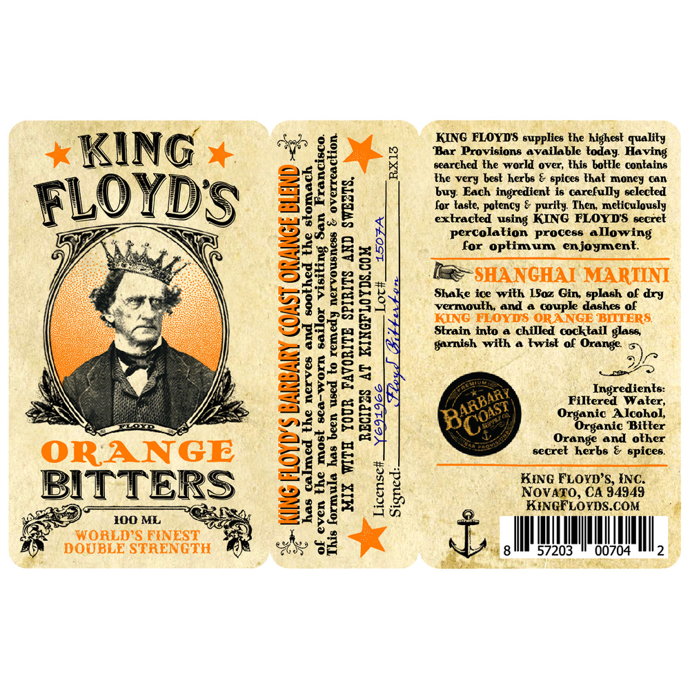 KING FLOYD'S Orange Bitters