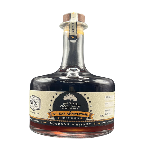 Thirteenth Colony 15th Anniversary Cask Strength Bourbon 139.2