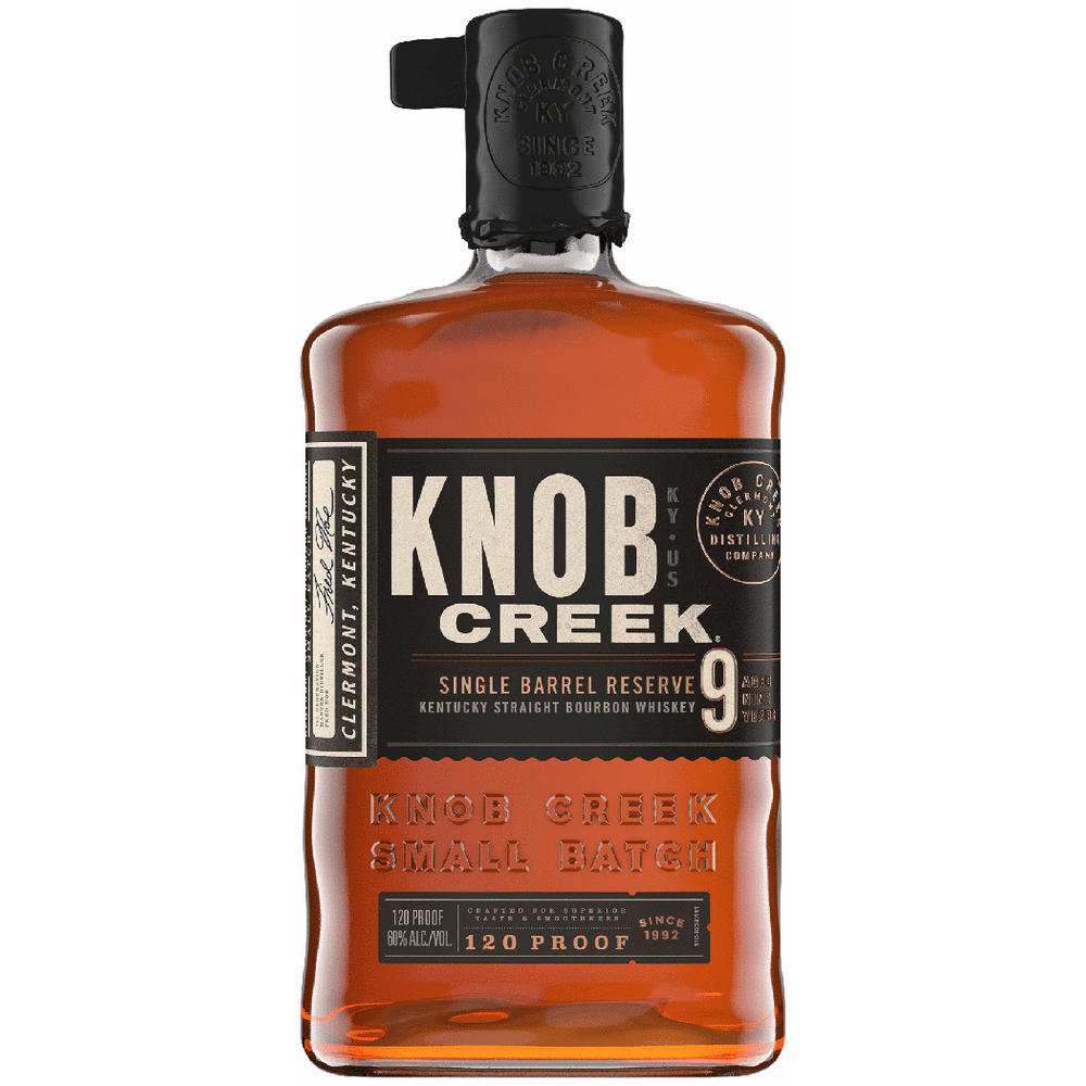Knob Creek Single Barrel Reserve 120 Proof Kentucky Straight Bourbon Whiskey 750 ml