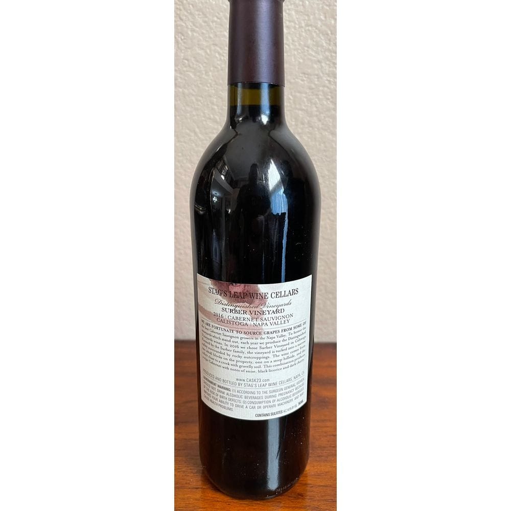 2016 Stag's Leap Wine Cellars Surber Vineyard Cabernet Sauvignon