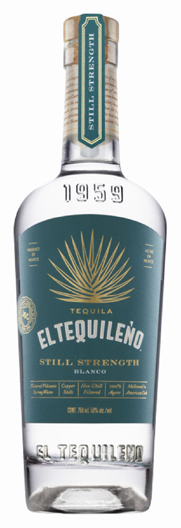 El Tequileno Tequila Blanco Still Strength 750mL
