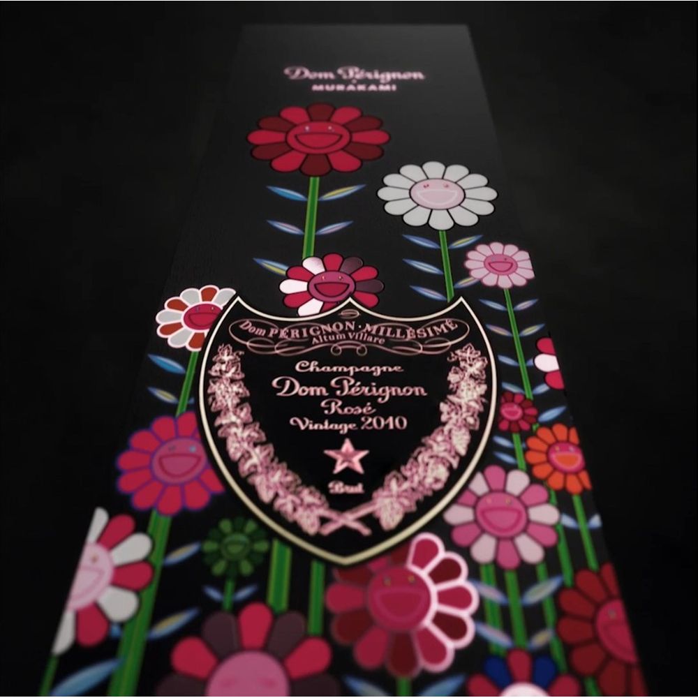 Dom Pérignon Limited Edition Takashi Murakami Rosé 2010 – Wooden Cork