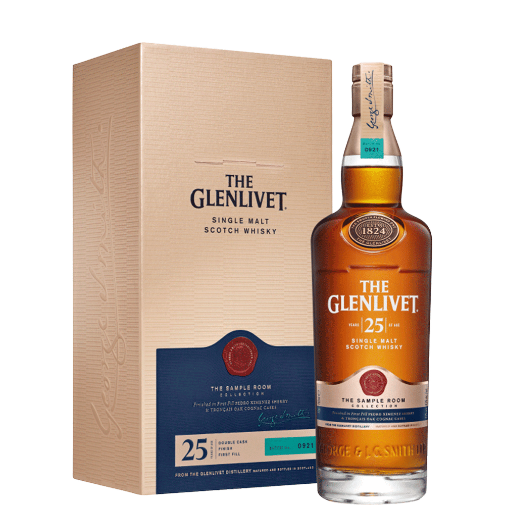 The Glenlivet 25 Year Old Single Malt Scotch Whisky
