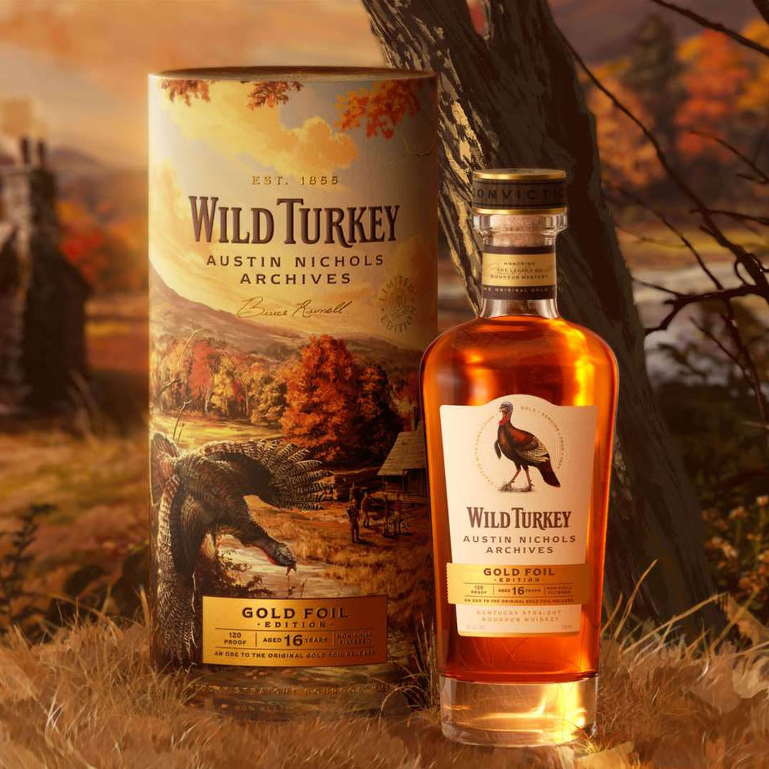 Wild Turkey Austin Nichols Archives 16 Year Gold Foil Whiskey 750mL
