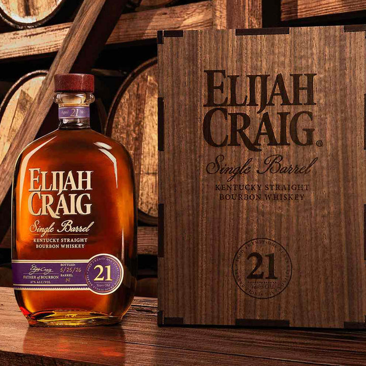 Elijah Craig 21 Year Bourbon Whiskey 750mL