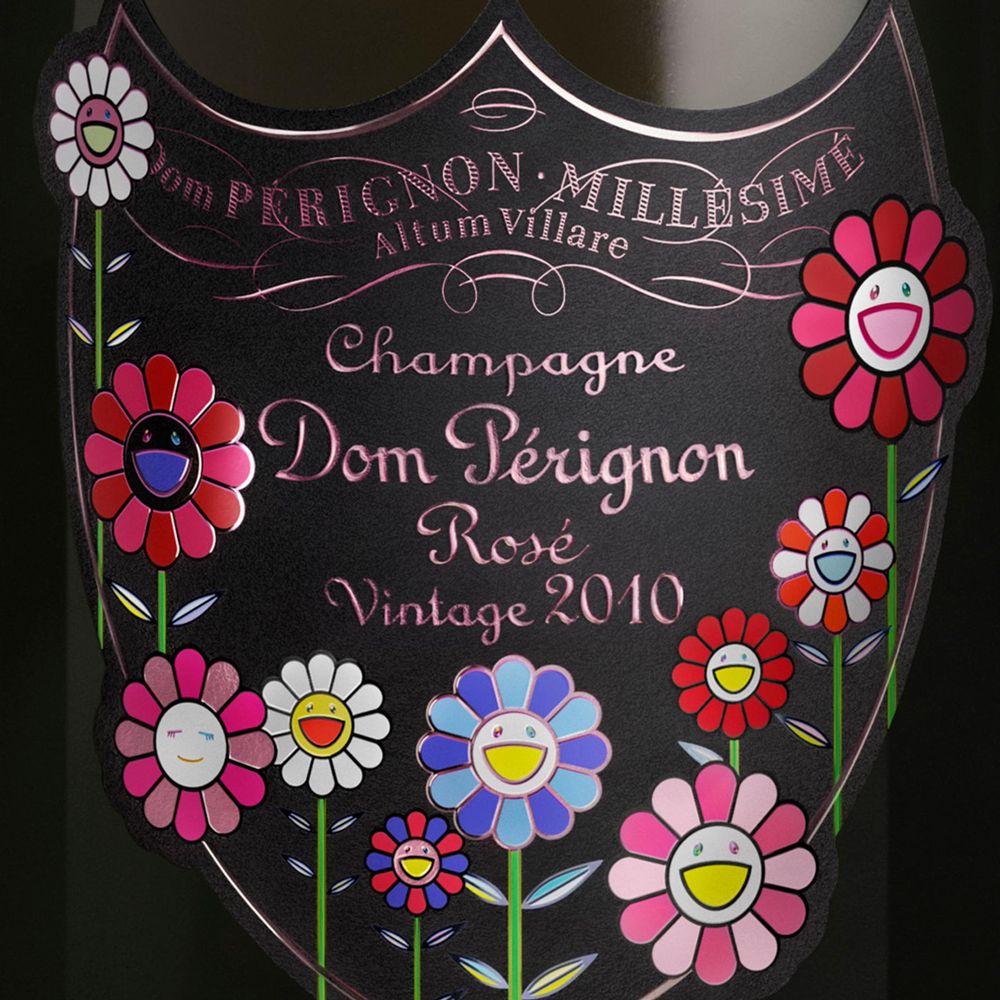 Dom Pérignon Limited Edition Takashi Murakami Rosé 2010 – Wooden Cork