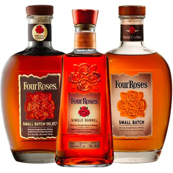 Four Roses Small Batch Select, Single Barrel, & Small Batch Trio
