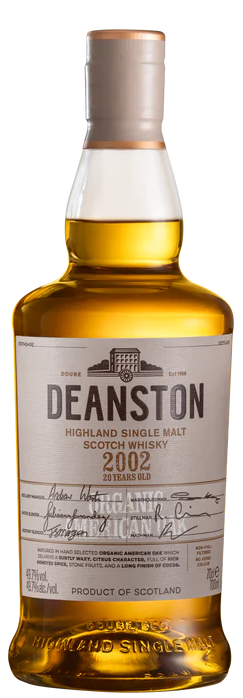 Deanston Organic American Oak 20 Year Scotch 700mL