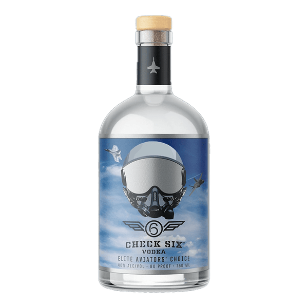 619 Check Six Vodka 750ml – Wooden Cork