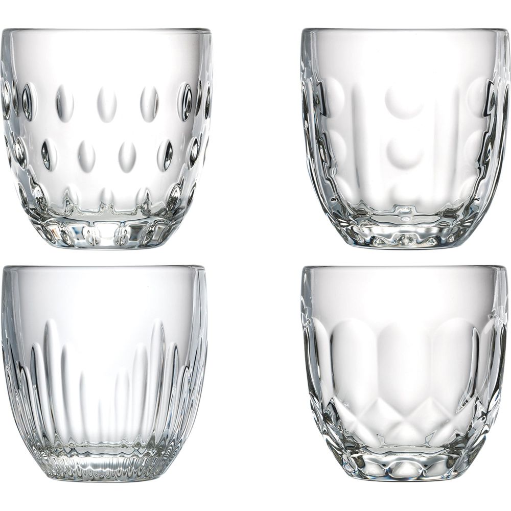 La Rochere Troquet Assorted Tumblers Set -4