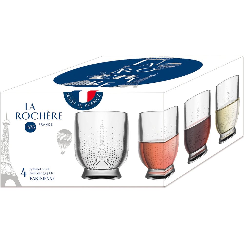 La Rochere Parisienne Tumbler Set-4