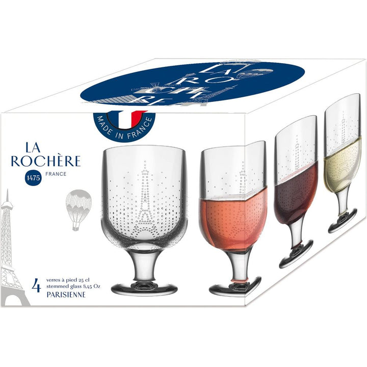 La Rochere Parisienne Wine Glass Set-4