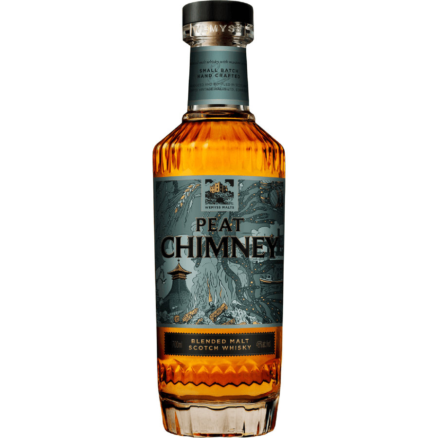 700 ML Wemyss Malts Peat Chimney Scotch Whiskey