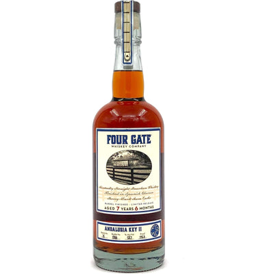 Four Gate Andalusia Key II Kentucky Straight Bourbon Finished in Spanish Oloroso Sherry-Dark Rum Casks