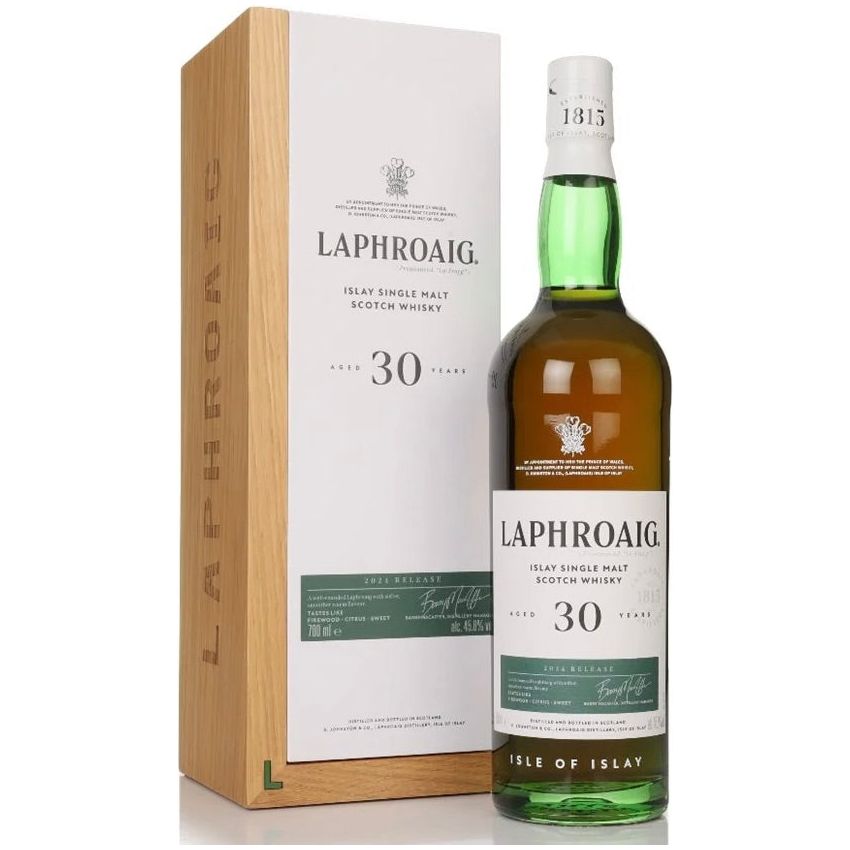 Laphroaig 30 Year 2024 Release Single Malt Scotch Whisky