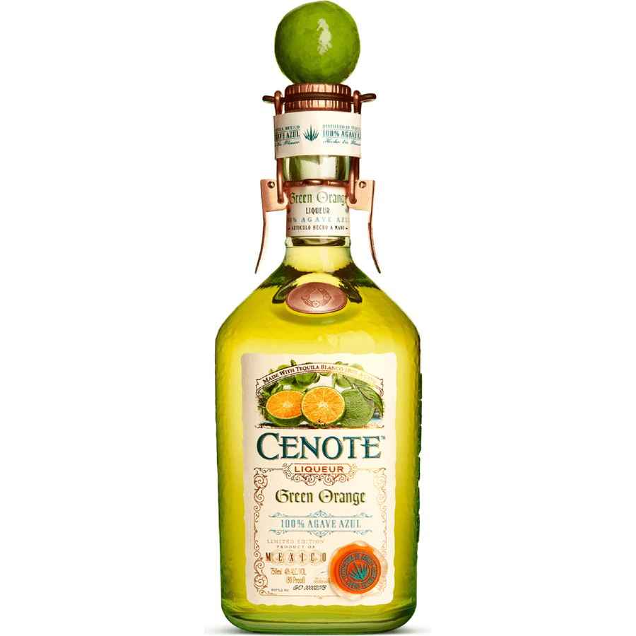 750 ML Cenote Green Orange Liqueur/Liquor