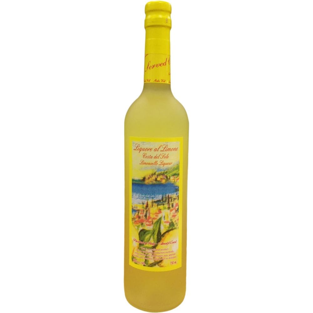 750 ML Costa Del Sole Limoncello Liquore Al Limone