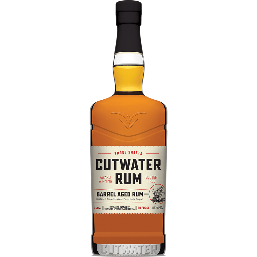 750 ML Cutwater Three Sht Barrel Age Rum