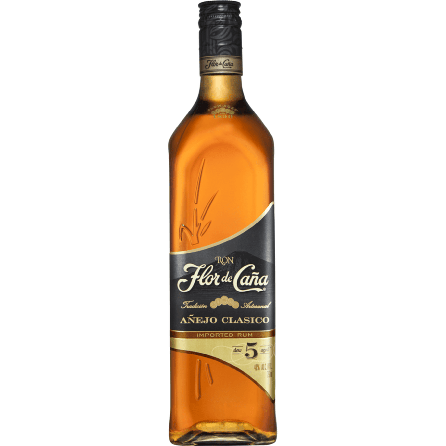 750 ML Flor de Cana Rum 5 Year