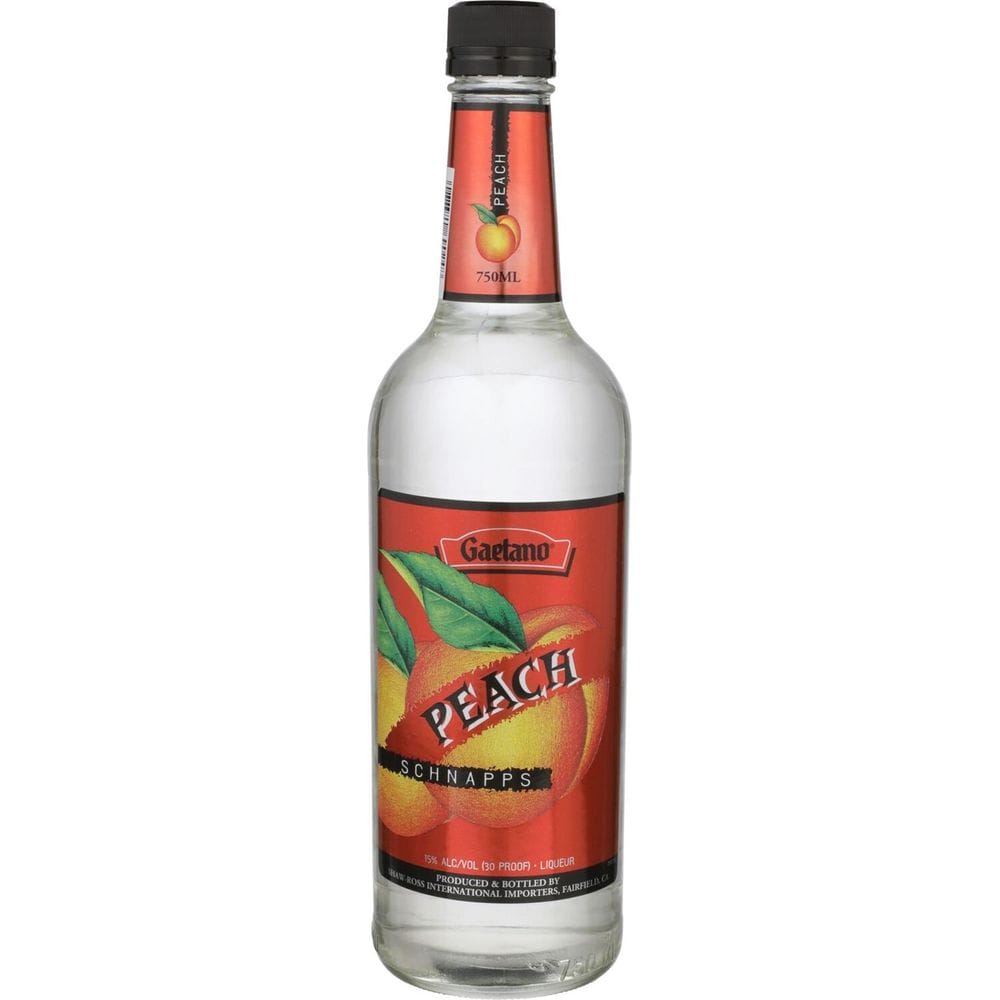 750 ML Gaetano Peach Schnapps Liqueur