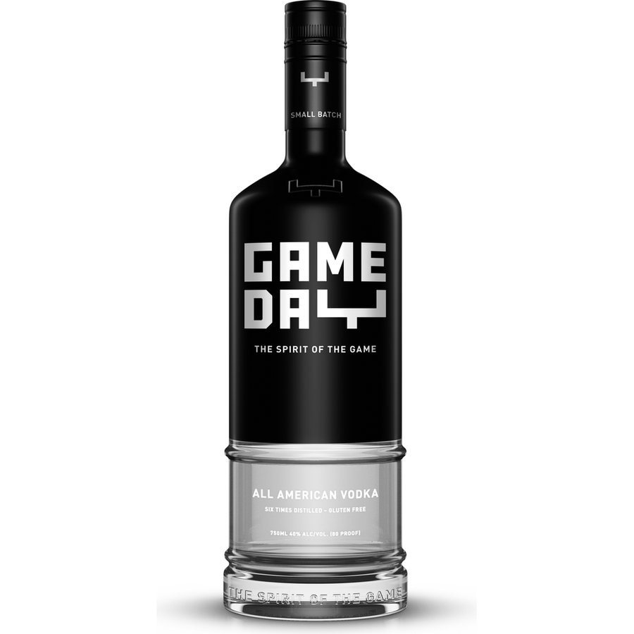 750 ML Game Day Vodka Black