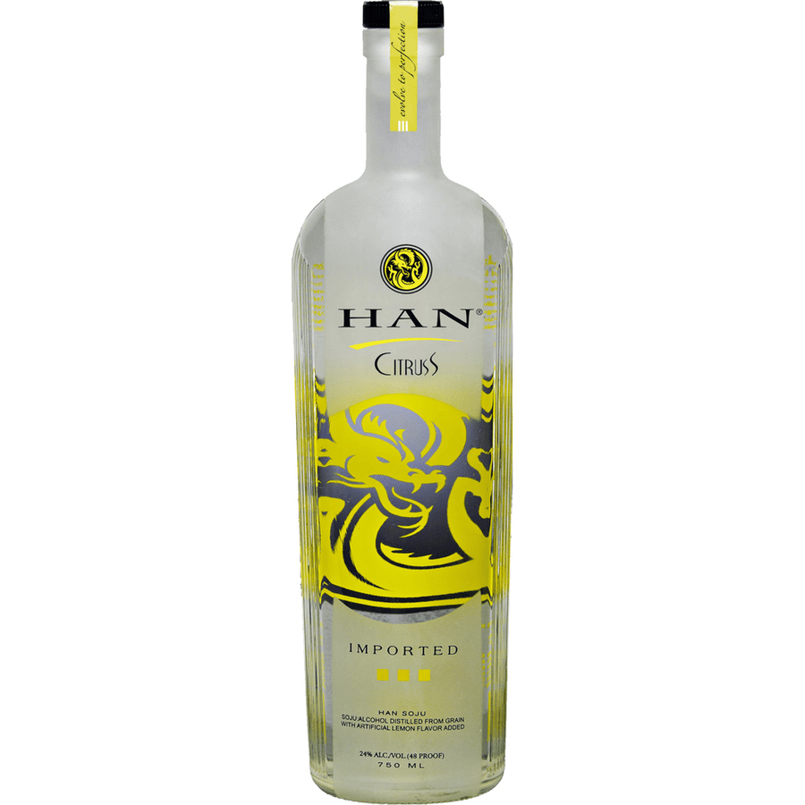 750 ML Han Citruss Soju Asian Vodka