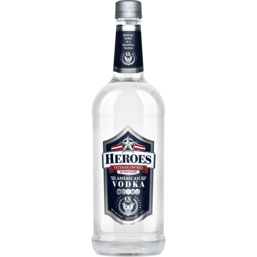750 ML Heroes American Vodka