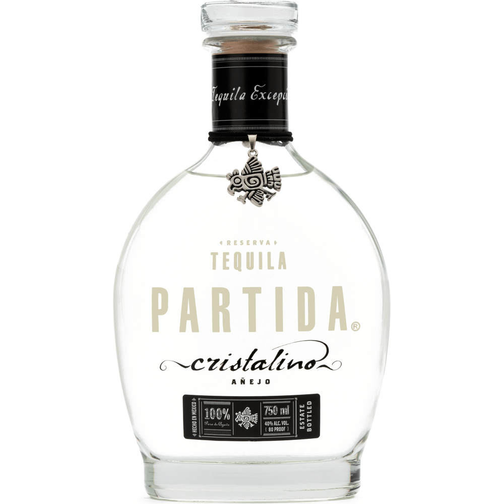 750 ML Partida Anejo Tequilla Cristalino