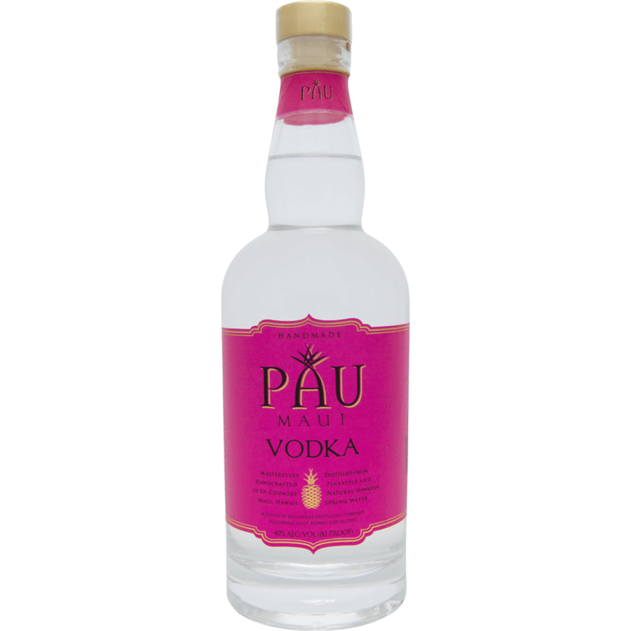 750 ML Pau Maui Vodka Pau Maui Pink Label Vodka