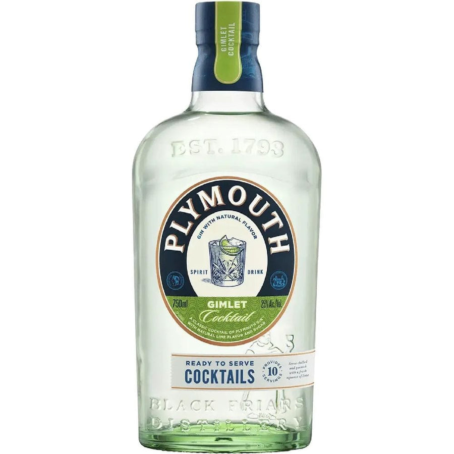 750 ML Plymouth Gin Gimlet Cocktail