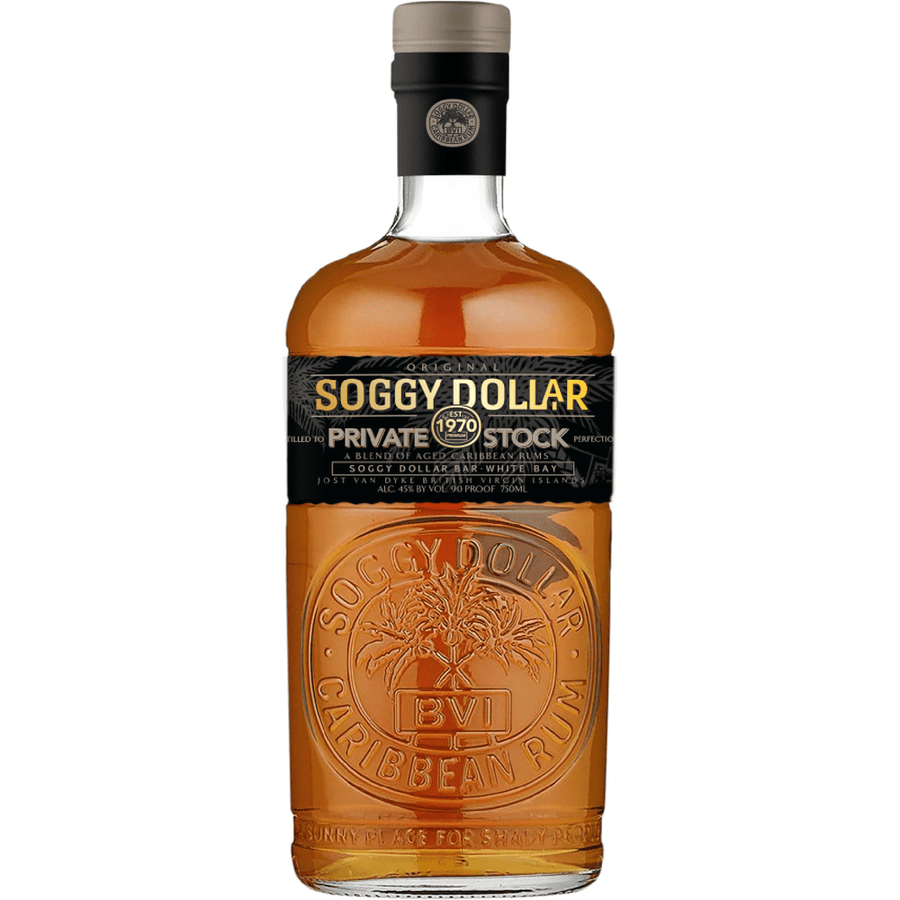 750 ML Soggy Dollar Private Stock Rum