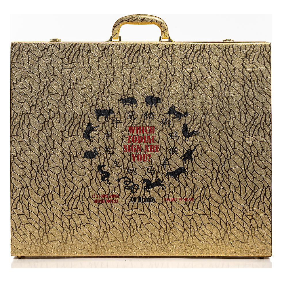 Napoleon Zodiac XO Brandy Gift Set Wooden Cork