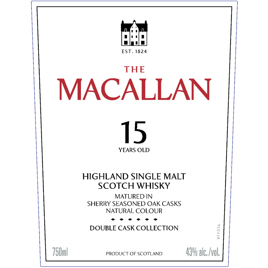 The Macallan 15 Year Old Double Cask